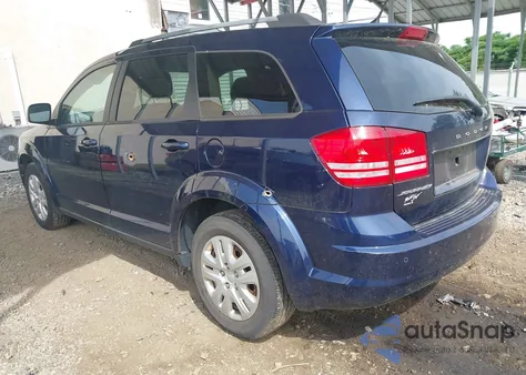 2017 Dodge Journey Se из США, поврежденный, VIN 3C4PDCAB7HT700746